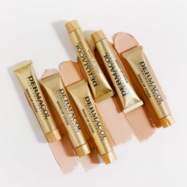 더마콜 메이크업 커버 타투 홍조 스팟 커버 파운데이션 30ml SPF30+물방울스펀지 1개