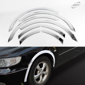 경동 크롬 휀다몰딩 그랜저TG 전용 일반 럭셔리 선택 바퀴몰딩 휀더부식 커버 차량용