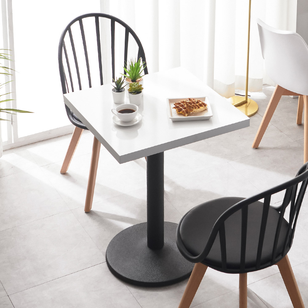 스퀘어 티 테이블 사각 500 홈 카페 테이블 2인용 식탁 테이블