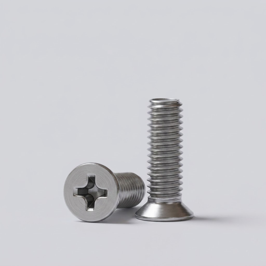 스텐 접시머리 볼트 소형 십자 나사 2mm x 4mm m2-04