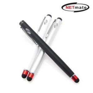 강원전자 넷메이트 국산 특허 나노섬유 클립 정전식 터치펜