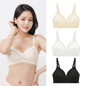 JBR2028 비너스 AA~B컵 여자 노와이어 홑겹 브라
