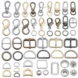 국산 가방 부자재 고리 버클 오픈 오링 디링 개고리 아일렛 솔트레지 뜨개 가죽공예 리버스몰