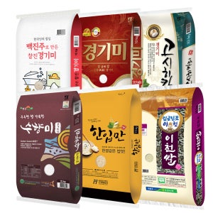 백미 20kg 모음 신동진쌀 경기미 아끼바레 수향미