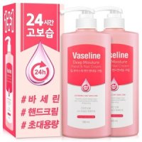 바세린 바세린 핸드크림 대용량 핸드로션 500ml 2개