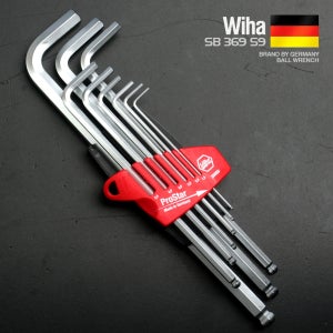 독일 Wiha L렌치 SB369 S9 1.5mm-10mm 육각렌치세트