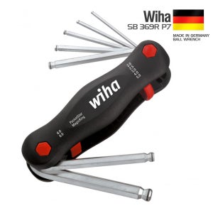 독일 Wiha 접이식 육각렌치 SB369R P7 1.5-6mm 미니 포켓 볼렌치세트