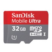 샌디스크 MICROSDHC MOBILE ULTRA 32GB UHS-1 CLASS10