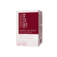 BESTURE 철분 플러스 엽산 비타민D 800mg x 60정