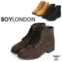 BOYLONDON 보이런던 가을 겨울 스웨이드 워커 키높이 캐주얼 하이탑