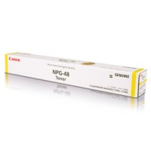 캐논 NPG-48Y (노랑)/정품복사기토너[IR ADV C7055,IR ADV C7065,IR ADV C7260,IR ADV C7270,캐논정품토너,캐논복사기토너,캐논토너카트리지]