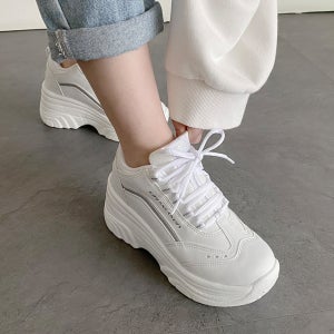 치어리더 7cm 키높이 운동화 스탠딩화 통굽