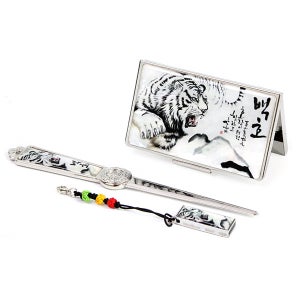 (3종)나전 고용량 USB 8GB+명함+지칼(N-백호)