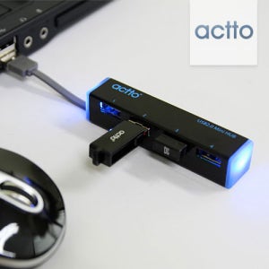 솔로몬샵 울트라슬림 USB허브 외장하드/usb메모리 /카드리더기 /메모리스틱 HUB-13