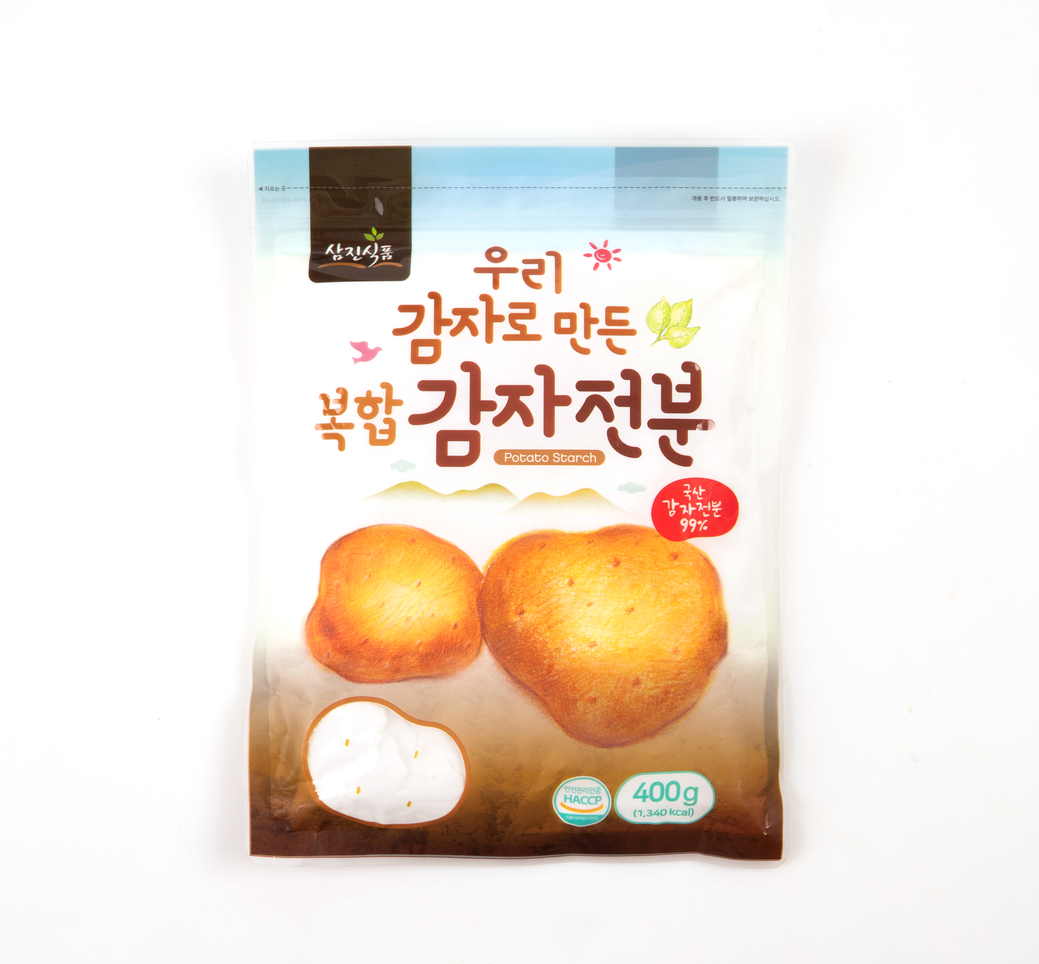 삼진식품 우리감자로 만든 복합감자전분 성분 분석