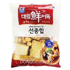 대림 선종합 어묵 1kg/선어묵/선종합/오뎅/오뎅국/오뎅탕/어묵탕