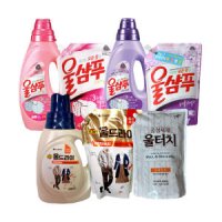 애경 울샴푸1400ml 울터치1300ml 중성세제 울세제