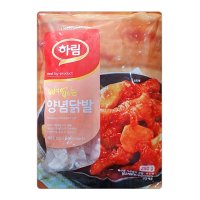 하림 뼈없는 양념닭발 250g