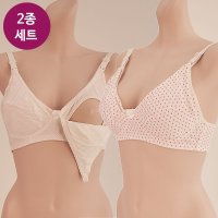 임산부수유브라 하트도트수유브라2종 수유속옷 임산부