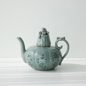 명품 송월 청자 연봉 주전자