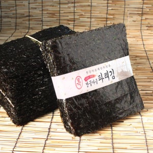 [땅끝마을 해남 마른김] 재래김 100장 / 곱창/파래/김밥/재래돌김/생산자 직접판매 / 미역,다시마