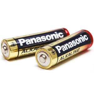 파나소닉 알카라인 건전지 AA (2알)