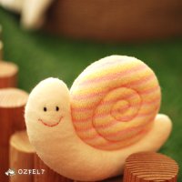 [펠트공예 DIY] 달팽이 딸랑이/ 오즈펠트 출산 유아용품 만들기 재료 패키지 / 아기 장난감 용품