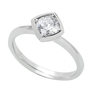 18K 모던라인스퀘어로얄 반지