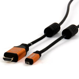 셀인스텍 프리미엄 마이크로 MicroHDMI TO HDMI2.0 케이블 5m, 1개