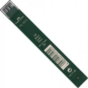 12000 파버카스텔 TK9071 홀더심 3.15mm 5B 1통 (10pcs) - 127105