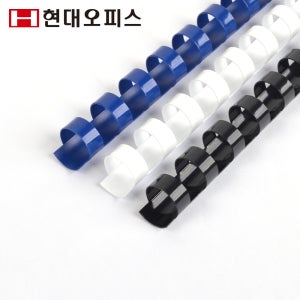 현대오피스 제본링 플라스틱링 12mm 100개입