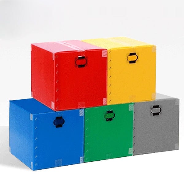 대성유통 대성 이사박스 단프라박스 플라스틱 이삿짐 이사짐 이사용 PP 기본형 30x25x12
