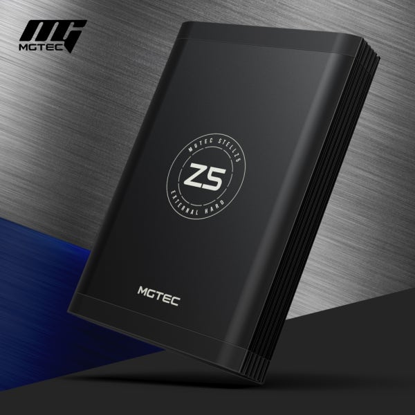 엠지텍 STELL Z5 외장하드 3TB USB3.1 C-TYPE 메탈바디 발열설계