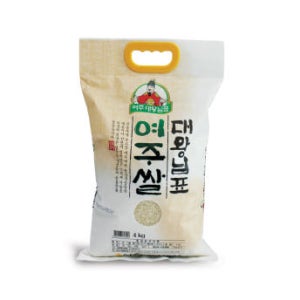 26년 햅쌀 대왕님표 여주쌀 4kg / 상등급 백미 경기미