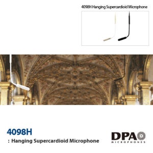 DPA 4098H / DPA4098H / DPA / 행잉 구즈넥마이크