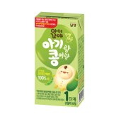 남양유업 한뼘 더 큰 아기랑콩이랑 180ml 1단계 48팩/아기두유/06개월부터18개월까지