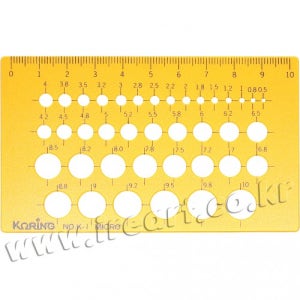 2400 코링 템플레이트 K-1-Micro (K-1-M) (소형원형정규)