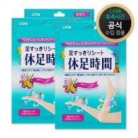 휴족시간 신형 6매 x 3팩 CJ라이온 발패치 다리 종아리 냉각 쿨링시트