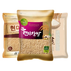 국산 현미찹쌀 5kg 찰흑미 발아현미 모음