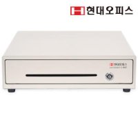 현대오피스 원터치 슬라이딩 수제금고 C-550T 지폐4칸 동전5칸/ 카운터 소형 가정용