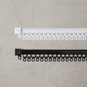 윈도우드레스 국산 커튼레일 화이트 2호-20호 셀프인테리어 간편설치