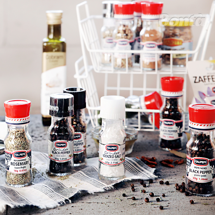 Italpepe Cinnamella Spice Selection Herb Black Pepper Nutmeg Whole