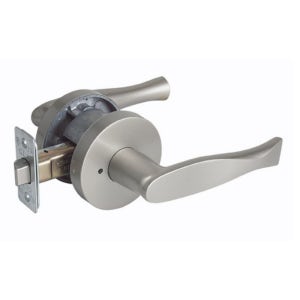 방문손잡이 문고리 도어 문손잡이 방문 도어락 교체 욕실 현관문 화장실 버튼형 피쉬 그레이