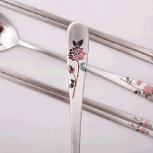 칼라 장미수저 2벌