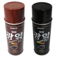 말표 광약 구두약 420ml 투명 검정색 진자색 구두 용 착색제 광택 스프레이 액체