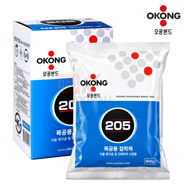 목공 본드 오공 205 본드 목공용 접착제 비닐포장