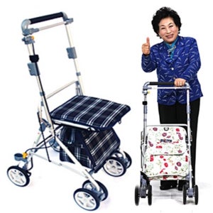 실버카 노인보행기 보행보조기 할머니유모차 실버보행차 삼주유니콘