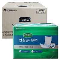 디펜드 안심 일자형패드 30P x6팩 소변패드