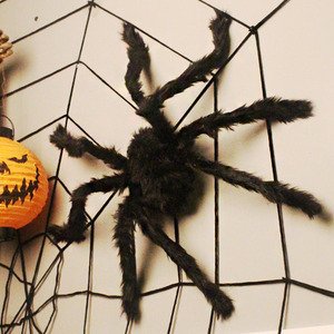 대형 거미 모형 거미줄 공포 소품 할로윈 장식