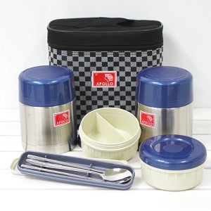 아폴로 보온도시락 APL-1810 도시락통 찬합 보온죽통 이유식 보온병 보냉병 밥통